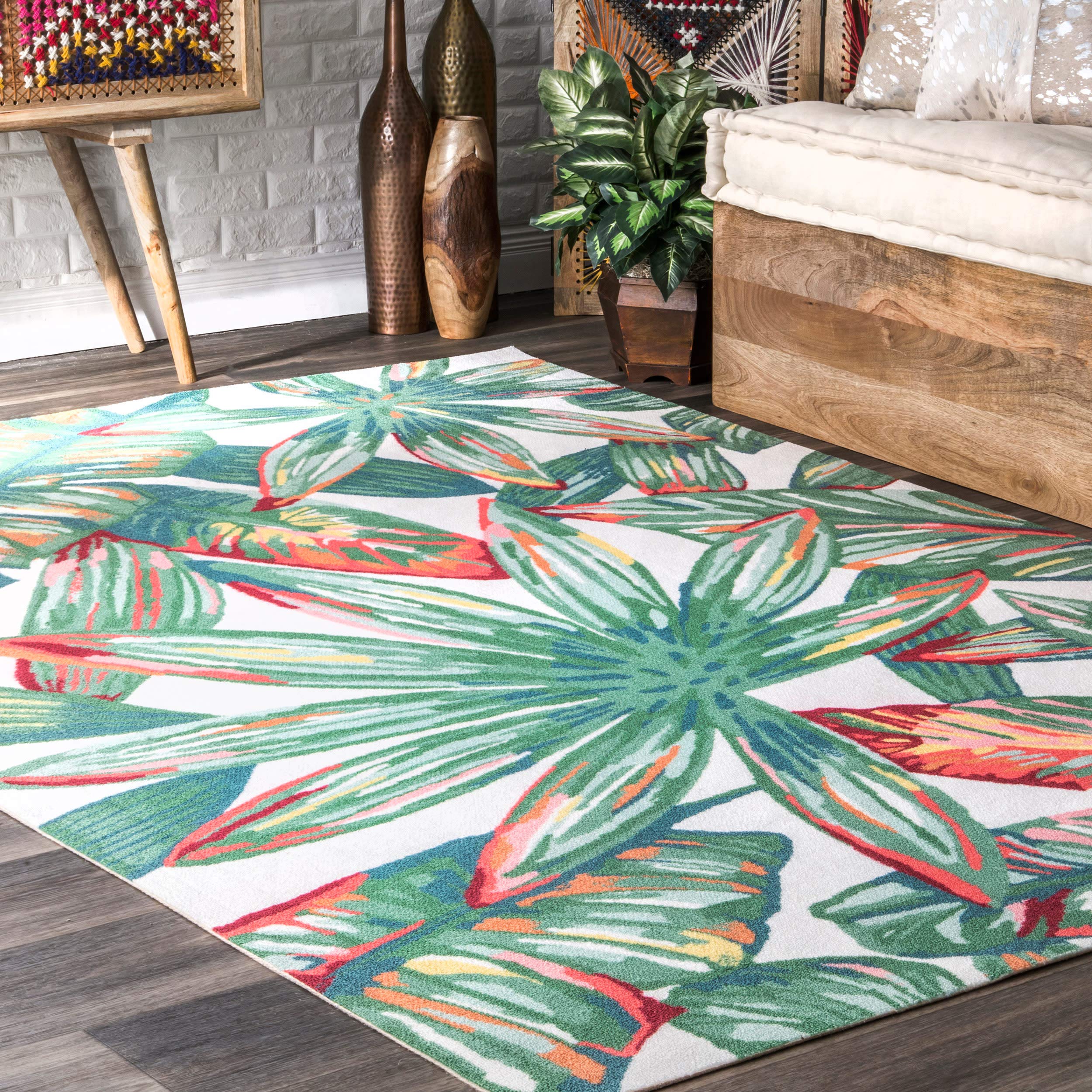 Nuloom Contemporary Floral Lindsey Runner Rug, 2' 6' X 8', Multi