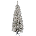 Vickerman 6.5 X 32 Inch  Flocked Pacific 300Led Multi  A100367Led