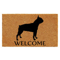 Calloway Mills Az105661729 Boston Terrier Doormat, 17' X 29', Natural/Black