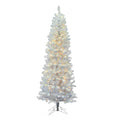 Vickerman 7.5 X 36 Inch  White Salem Pencil 350Led Wmw  A103276Led