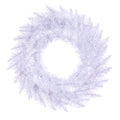 Vickerman 24 Inch  Sparkle White Wreath 110Tips  A104224