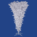 Vickerman 5.5 X 38 Inch  White Upside Down Tree 519T  A107555