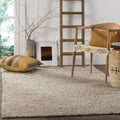 SAFAVIEH Natura Collection X-Large Area Rug - 11 x 15, Beige, Handmade Wool, Ideal for High Traffic Areas in Living Room, Bedr