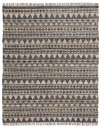 Kosas Home Camille Handwoven Jute Area Rug, Black