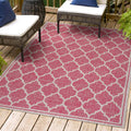 Jonathan Y Smb109H-3 Trebol Moroccan Trellis Textured Weave Indoor Outdoor Area Rug, Bohemian Contemporary Easy Cleaning,Bedroom
