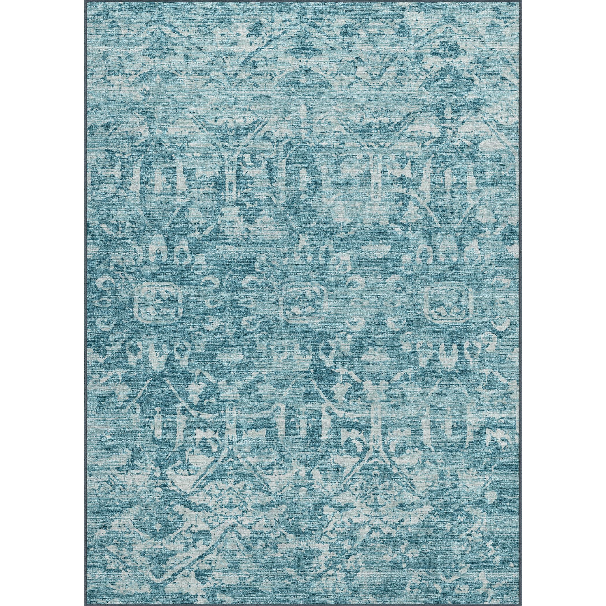 Aberdeen Ab1 Blue 5' X 7'6" Rug