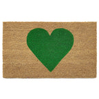 Calloway Mills Madison Heart Doormat (Green, 17' X 29')