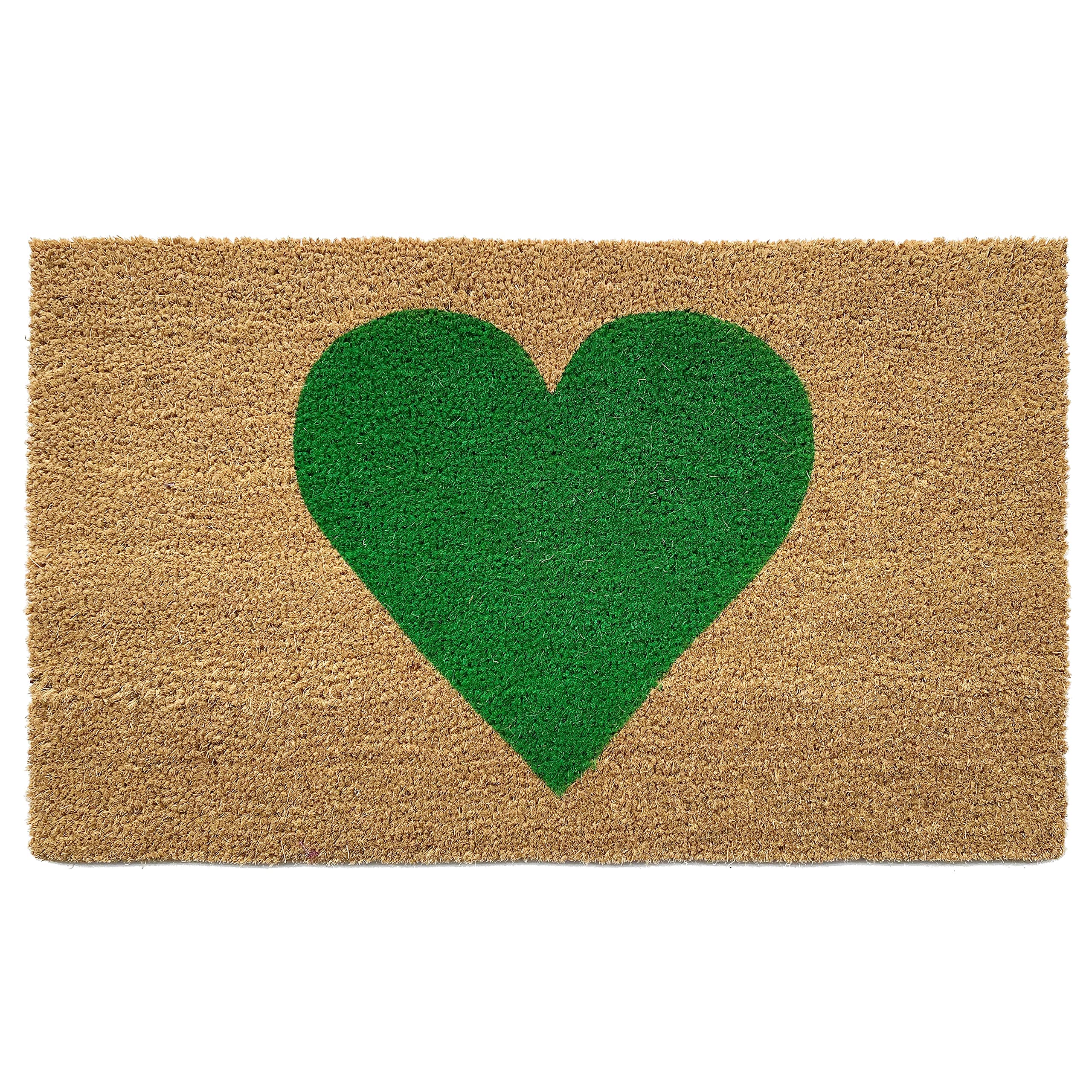 Calloway Mills Madison Heart Doormat (Green, 17' X 29')