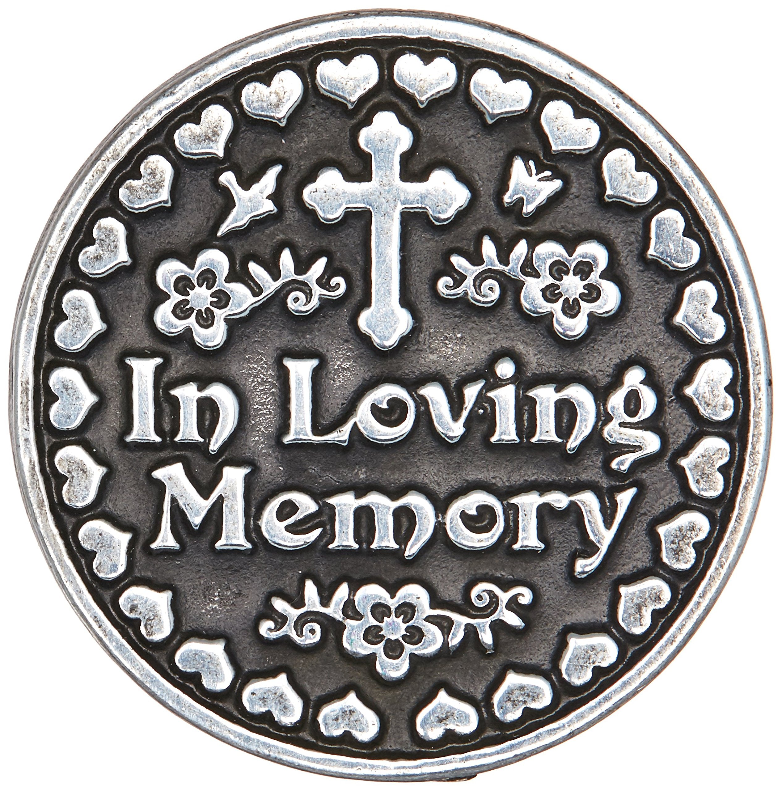 Cathedral Art Loving Memory Pocket Token, 1-Inch, Silver, PT141