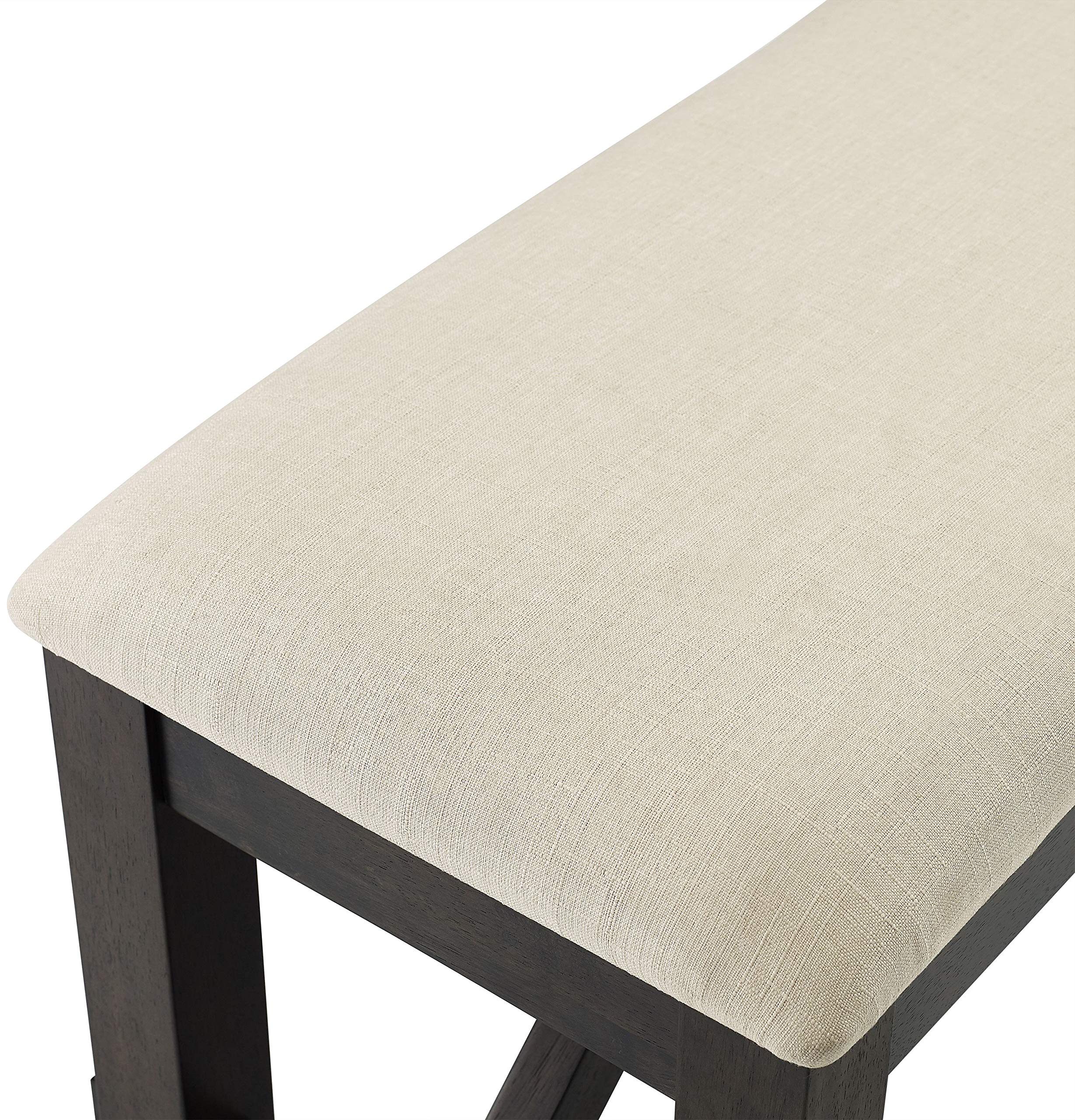 Crosley Furniture Hayden Wood Dining Bench For Entryway Or Mudroom, Slate