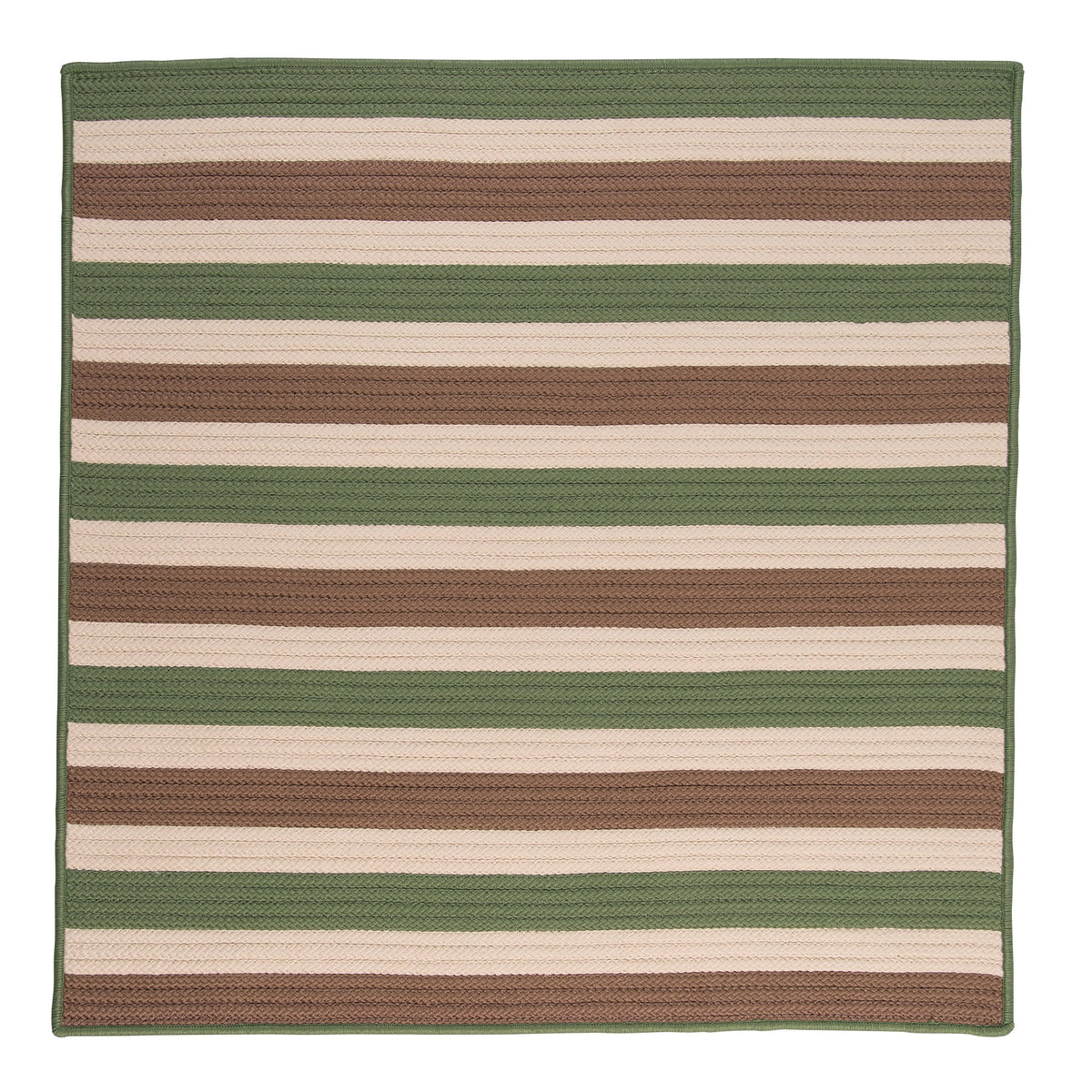 Stripe It - Moss-Stone 12' Square