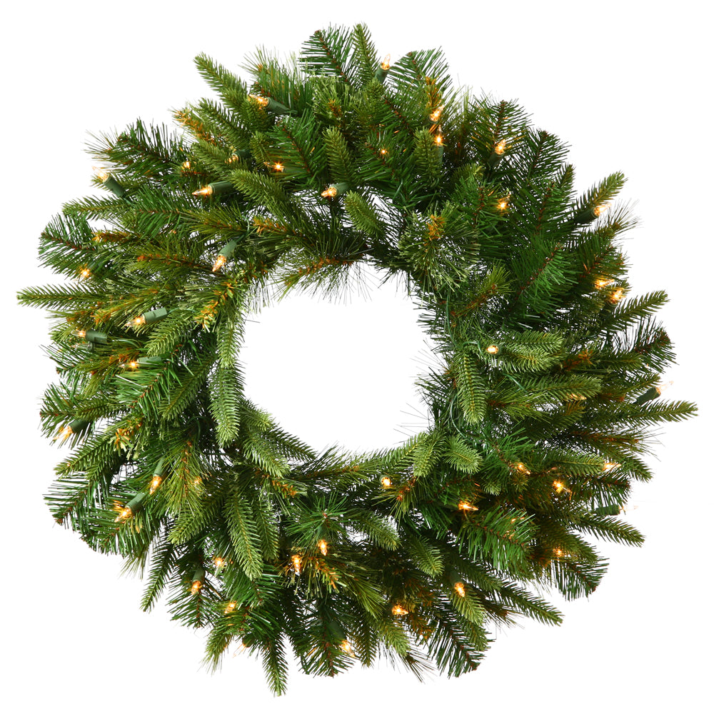 Vickerman 42 Inch  Cashmere Wreath Led 150Ww  A118343Led