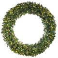 Vickerman 60 Inch  Cashmere Wreath Led 400Wmwh  A118361Led