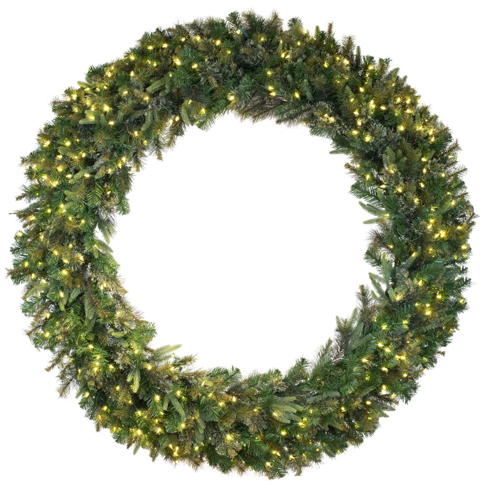 Vickerman 60 Inch  Cashmere Wreath Led 400Wmwh  A118361Led