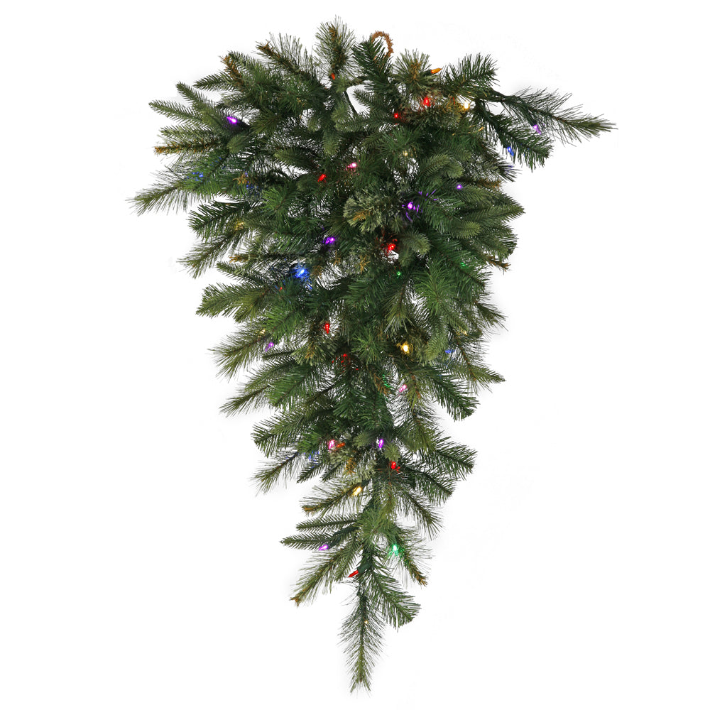 Vickerman 36 Inch  Cashmere Teardrop 30Multi B/O Timer  A118608Led