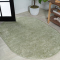 JONATHAN Y SEU100O-5OV Haze Solid Low-Pile Indoor Area Rug, Coastal, Bohemian, Minimalist, Classic, Casual for Bedroom,Kitchen,L