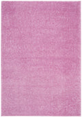 SAFAVIEH August Shag Collection Accent Rug - 2 x 3, Pink, Solid Design, Non-Shedding & Easy Care, 1.2-inch Thick Ideal for Hig