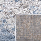 Safavieh Amelia Collection Accent Rug - 2'2'' X 4', Grey & Blue, Modern Abstract Design, Non-Shedding & Easy Care, Ideal For Hig
