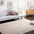 SAFAVIEH Reflection Collection Area Rug - 9 x 12, Beige & Cream, Boho Tribal Distressed Design, Non-Shedding & Easy Care, Idea