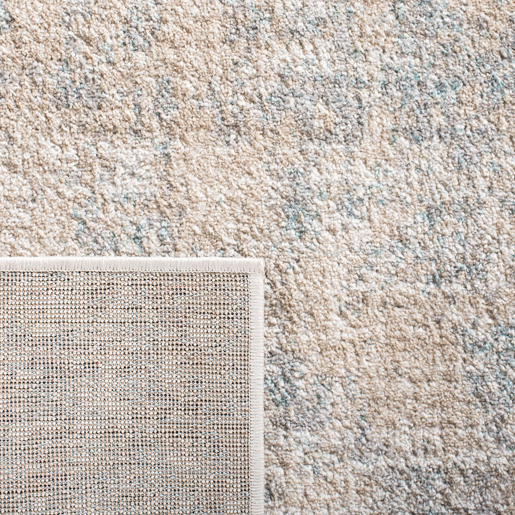 Safavieh Adirondack Collection Accent Rug - 4' X 6', Beige & Slate, Modern Abstract Design, Non-Shedding & Easy Care, Ideal For
