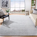 SAFAVIEH Tulum Collection X-Large Area Rug - 12 x 18, Light Grey & Ivory, Moroccan Boho Tribal Design, Non-Shedding & Easy Car
