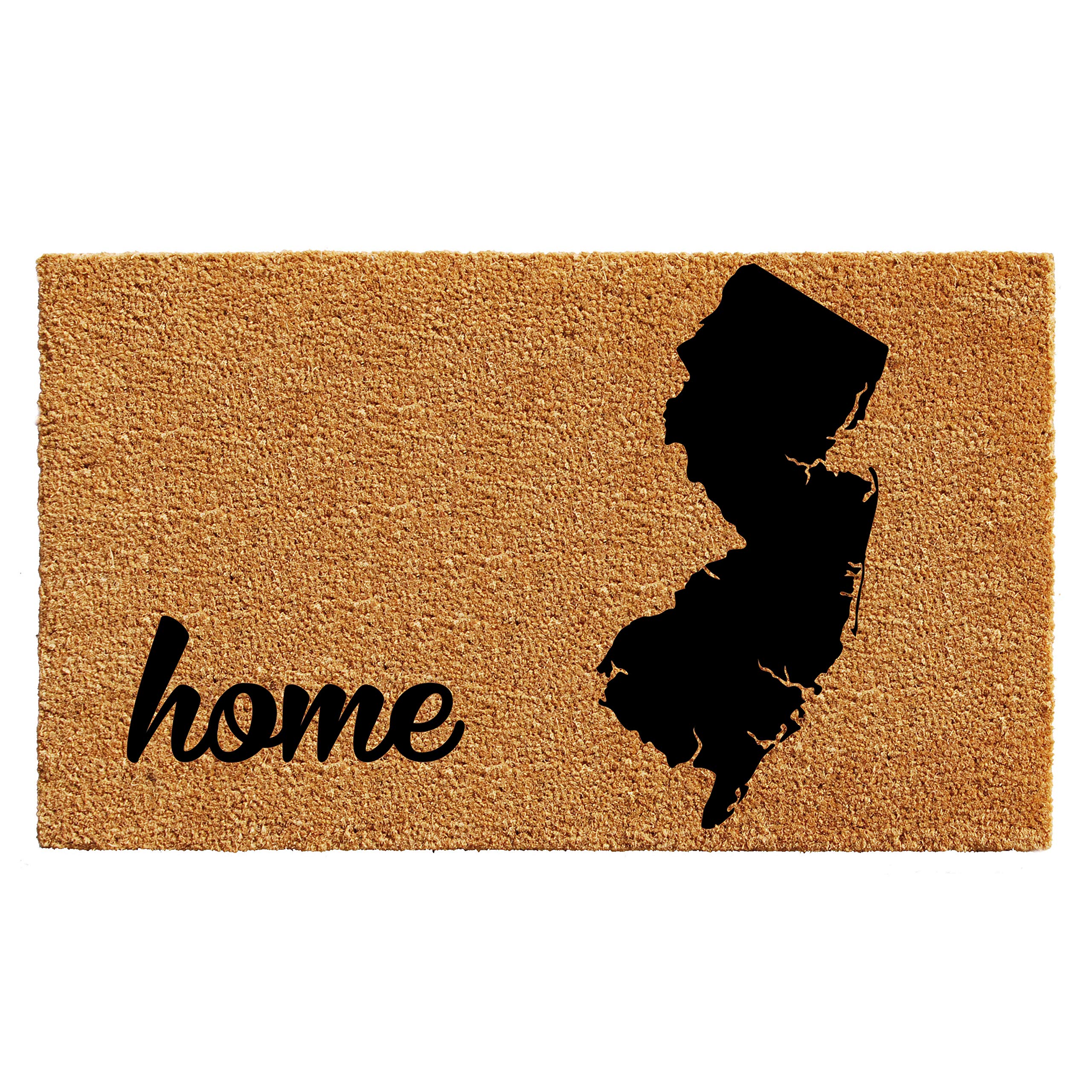 Calloway Mills 105342436 New Jersey Doormat, 24' X 36', Natural/Black