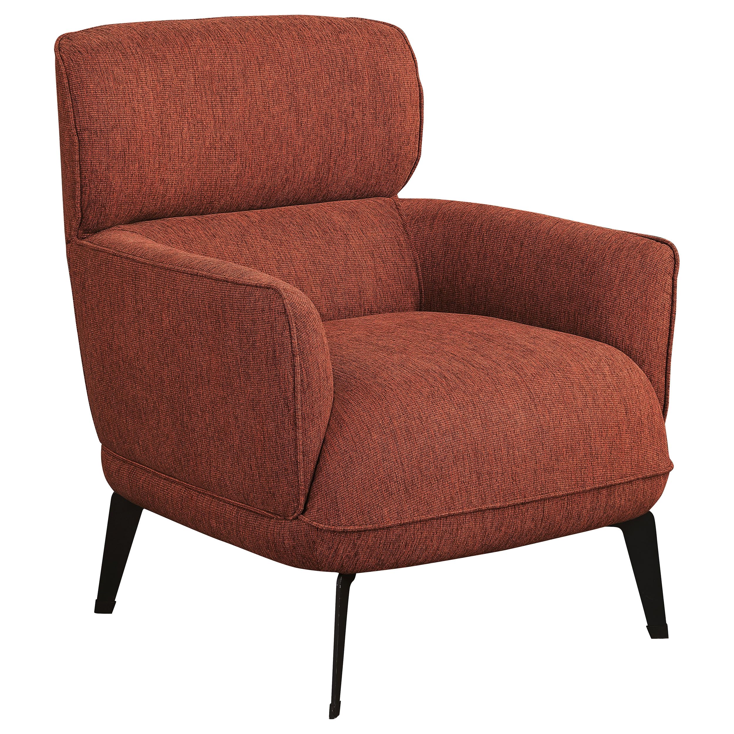 Coaster Andrea Accent Chair, Orange