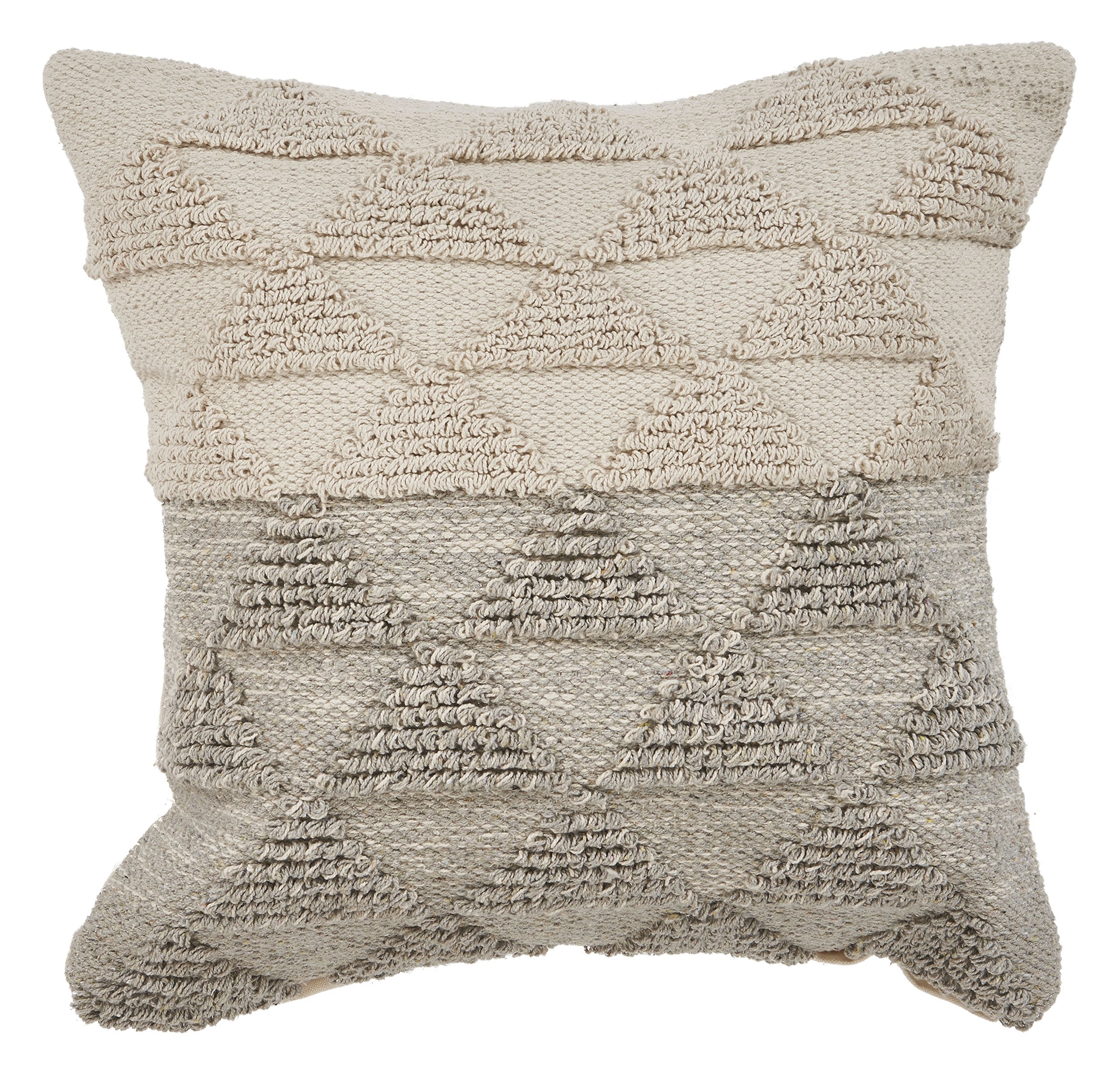 Lr Home Gradient Throw Pillow, 18' X 18', Gray/Natural