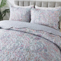 HoneiLife Quilt Sets King Size - Microfiber Bedspreads 3-Piece, Lightweight Coverlets King Quilt Bedding Sets All Season Quilts