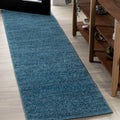 JONATHAN Y SEU100H-214 Haze Solid Low-Pile Indoor Runner Rug, Coastal, Bohemian, Minimalist, Classic, Casual for Bedroom,Kitchen