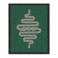 RUGGABLE x Jonathan Adler - Venom Emerald - Machine Washable Area Rug - Pet & Child Friendly - Stain & Water Resistant - Non-Sli