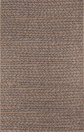 Momeni Rugs Como Contemporary Geometric Indoor Outdoor Area Rug, 311 Inch  X 57 Inch , Tan