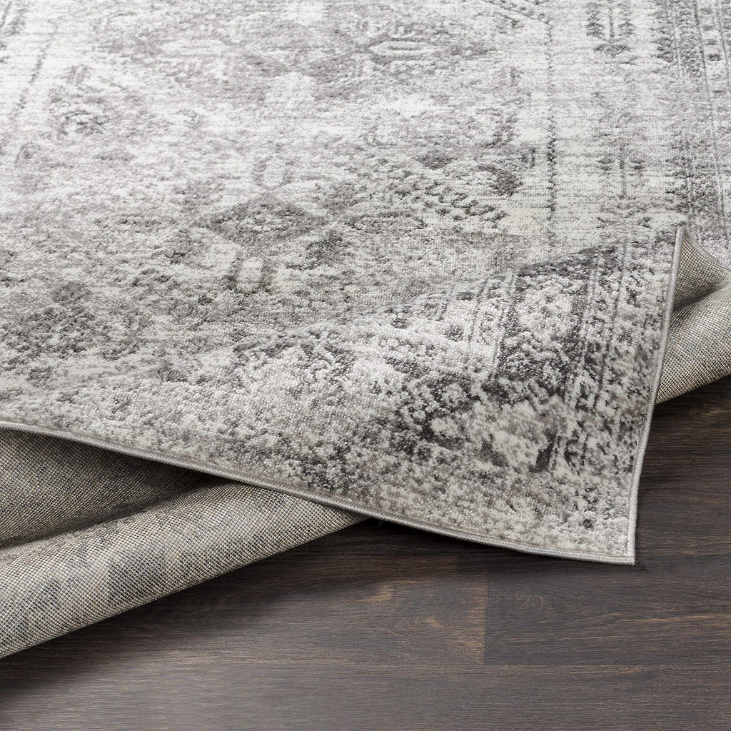 Livabliss Desta Vintage Oriental Area Rug,5'3'' X 7'3'',Charcoal