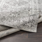 Livabliss Desta Vintage Oriental Area Rug,5'3'' X 7'3'',Charcoal