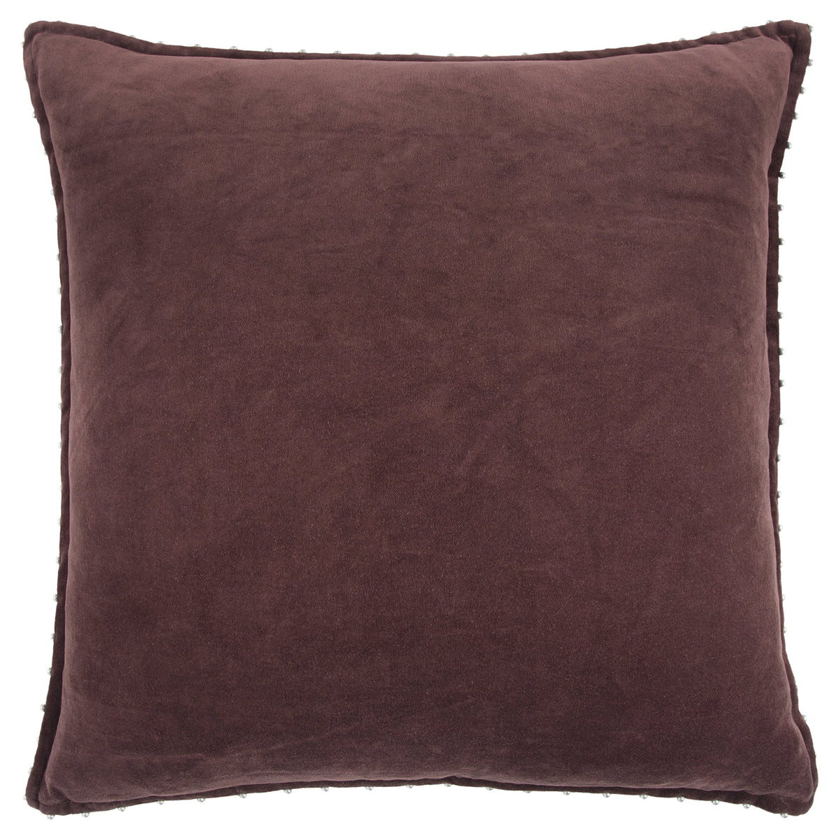 Rizzy Home | T13192 | 22&quot;x22&quot; Red/Brown/Orange Solid Decorative Pillow | Poly Fill