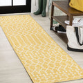 Jonathan Y Smb108G-28 Ourika Moroccan Geometric Textured Weave Indoor Outdoor Area-Rug, Bohemian, Rustic, Scandinavian Easy-Clea