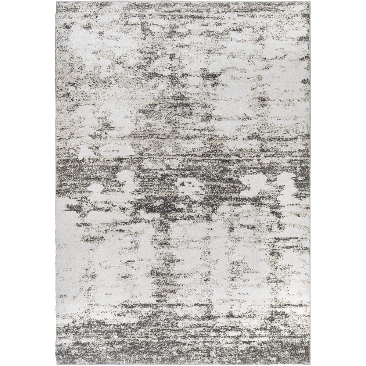 Orian Rugs Adagio Collection Rada - 8'10&quot; X 13' Rectangle In Gray, Contemporary Style Indoor Home Decor, Abstract Pattern, Plush Area Rug