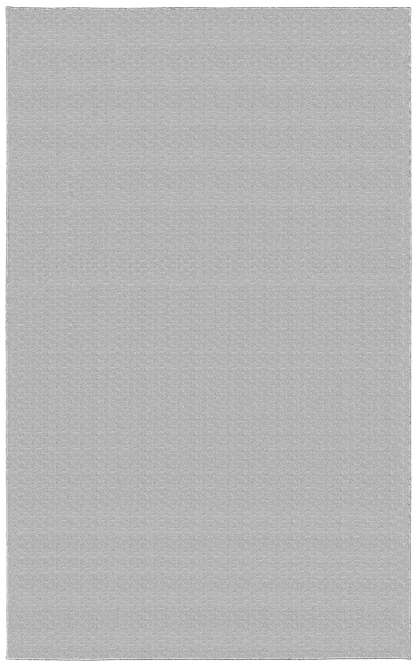Garland Rug Medallion Silver 7 6 x 9 6 Skid Resistant Area Rug