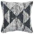 Rizzy Home | T13822 | Poly Fill Decorative Pillow | 20"x20" Light Blue Geometric