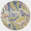 HomeRoots 93 X 114 Pastel Wool Rug