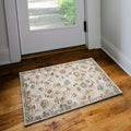 Dalyn Rugs Jericho Jc8 Parchment 2' X 3' Rectangle Soft Area Rug, Easy Clean, Non Shedding, Bedroom, Entry, Living Room, Dining Room, Kitchen Rug