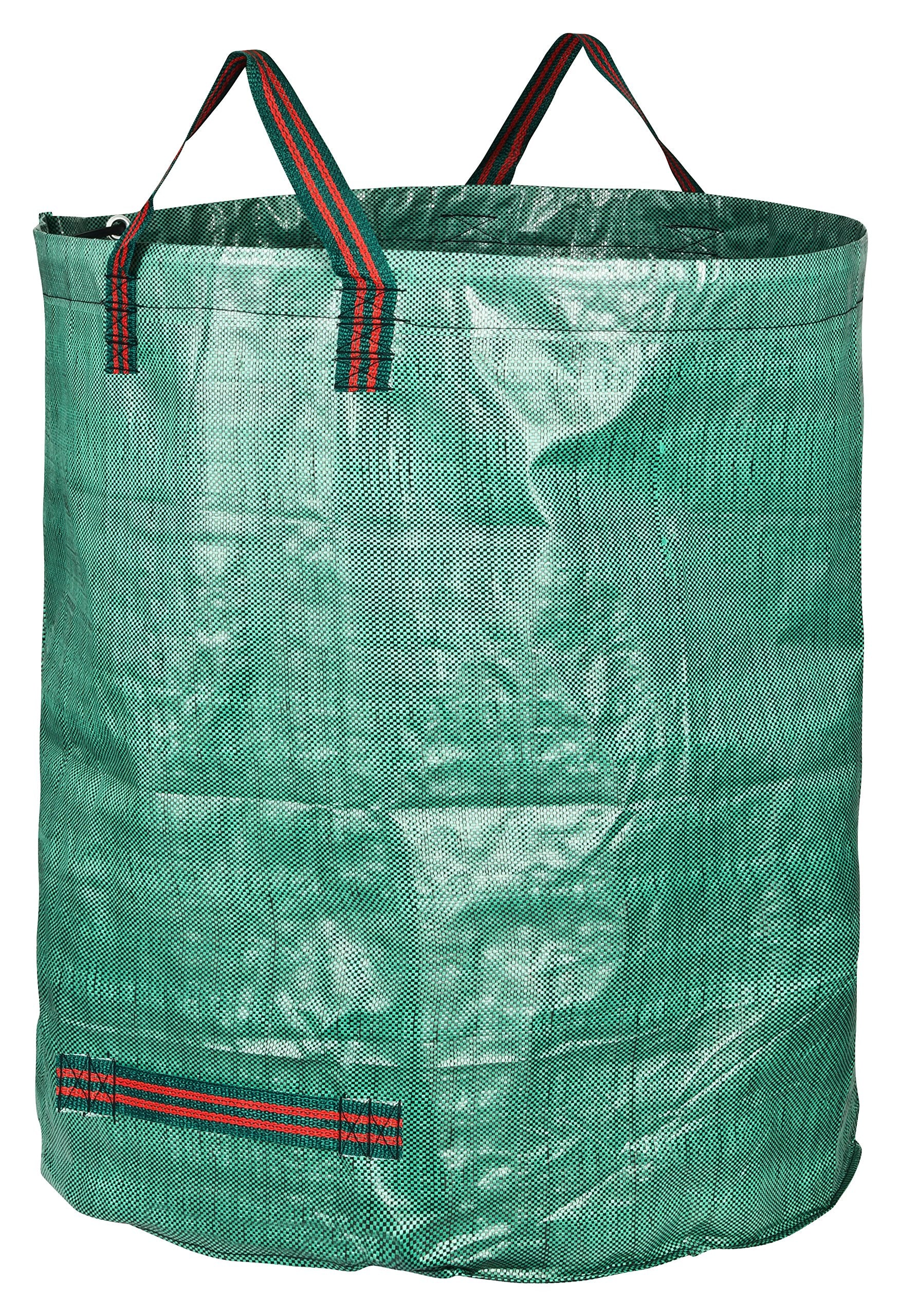 Gardenmate 5-Pack 132 Gallons Reusable Garden Waste Bags (H34, D34 Inches) - Yard Waste Bags