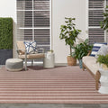 Nourison Positano Indoor/Outdoor Natural Ivory 9 x 12 Area Rug, Easy Cleaning, Non Shedding, Bed Room, Living Room, Dining Roo
