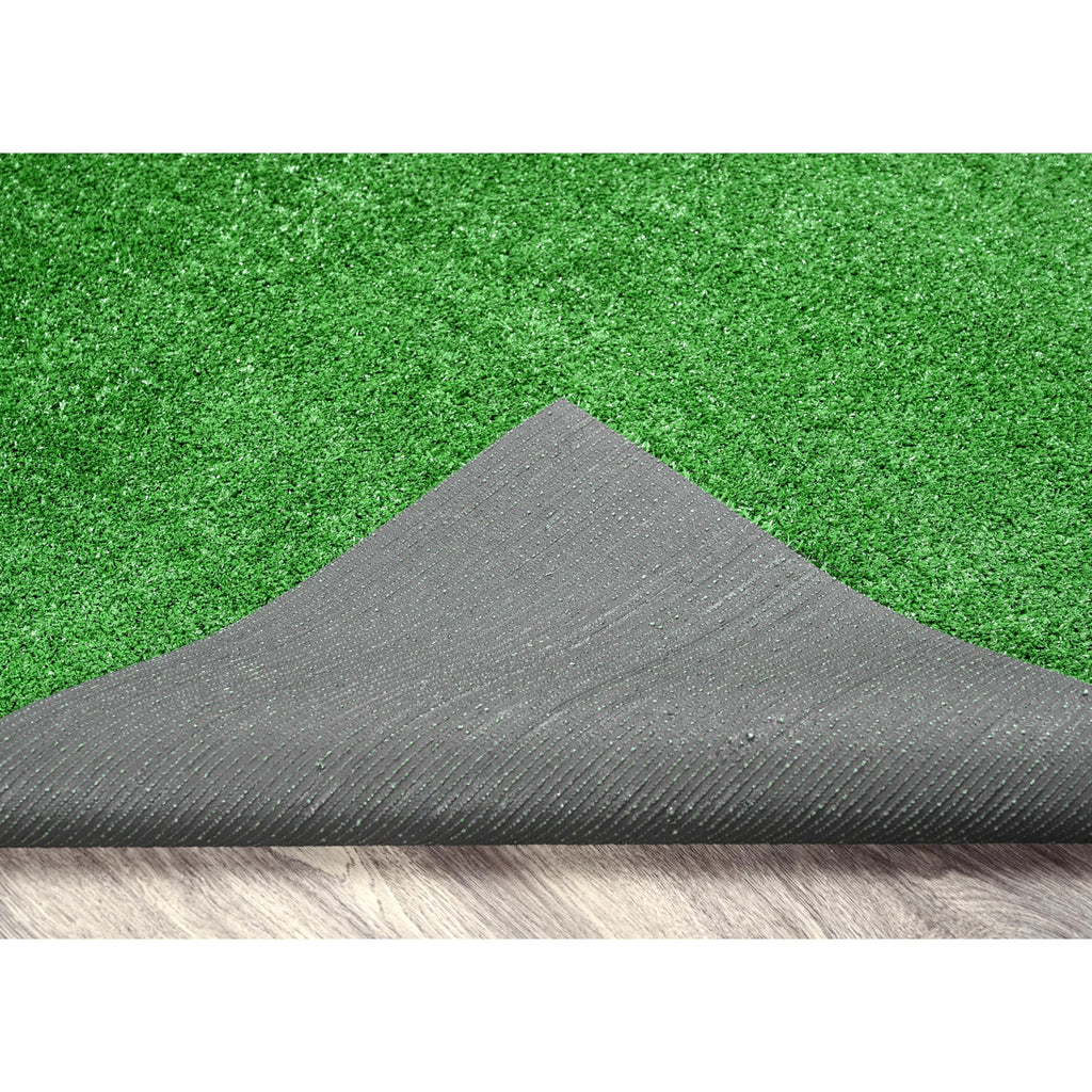 Garland Rug Artificial Grass 12 Ft. X 18 Ft. Large Indoor/Outdoor Area Rug Green -Lush Green, Durable, And Low-Maintenance For Patios, Lawns, And More