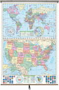 US/WORLD ESSENTIAL STACKED MAP