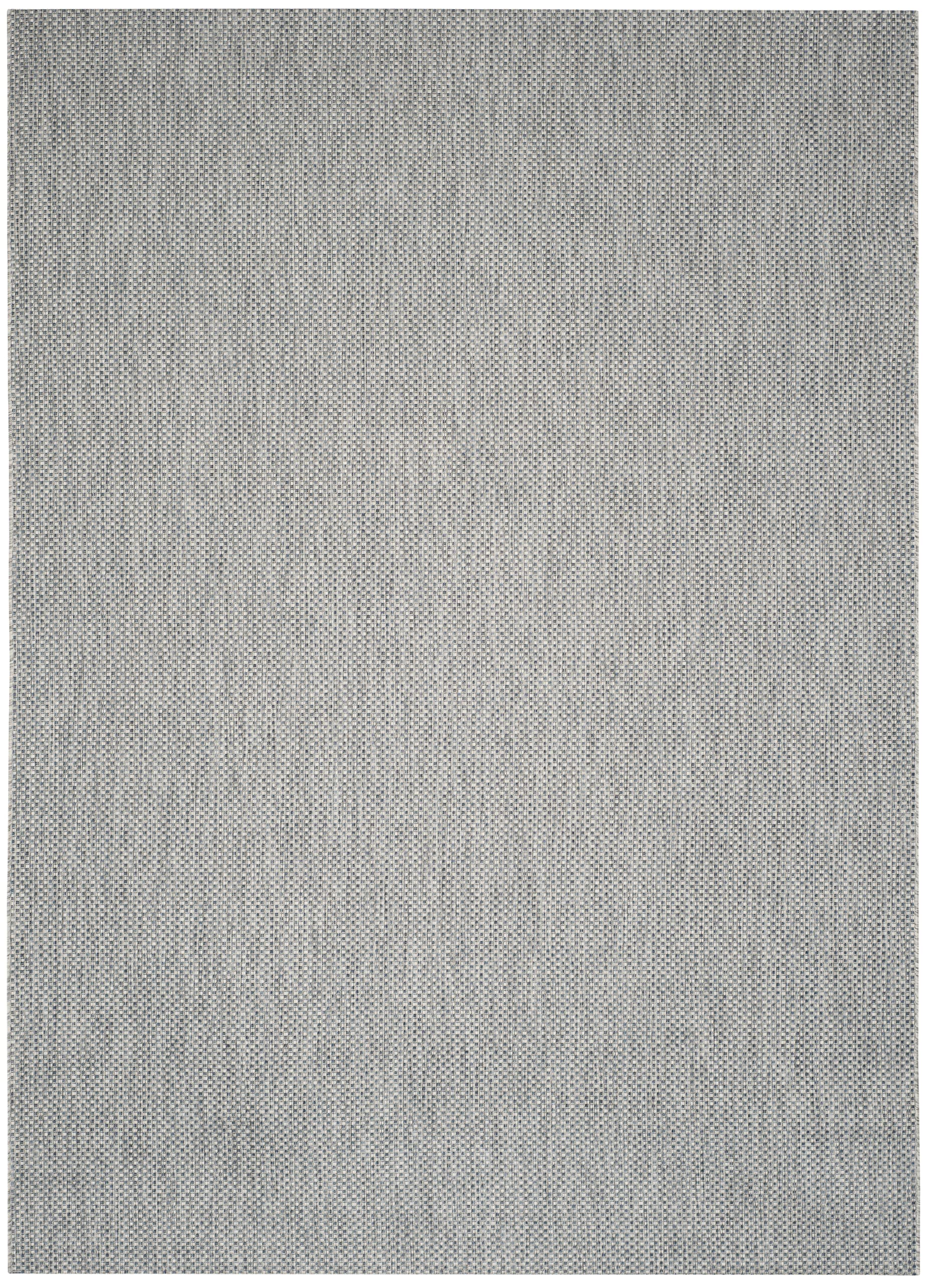 Safavieh Courtyard Collection Area Rug - 10' X 14', Grey & Navy, Non-Shedding & Easy Care, Indoor/Outdoor & Washable-Ideal For Patio, Backyard, Mudroom (Cy8521-36812)