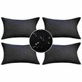 Demetex 12X20 Outdoor Pillow Covers Waterproof Throw Pillow Covers Rectangular Linen Pillow Cases For Couch Balcony And Patio, S