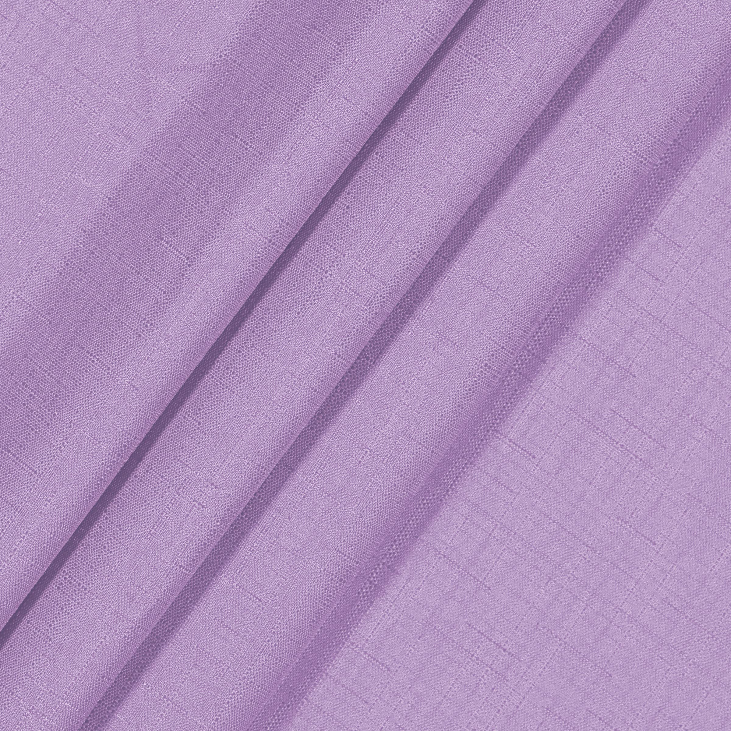 Eclipse Kendall Modern Blackout Thermal Rod Pocket Window Curtain For Bedroom Or Living Room (1 Panel), 42 X 63, Light Purple