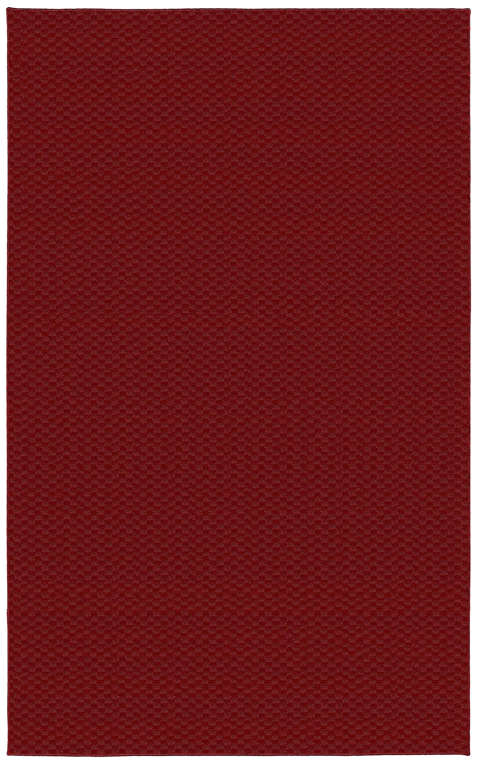 Garland Rug Medallion Chilli Pepper Red 7 6 x 9 6 Skid Resistant Area Rug