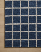 Loloi Chris Loves Julia X Polly Navy/Silver 2'-3'' X 3'-9'' Accent Rug